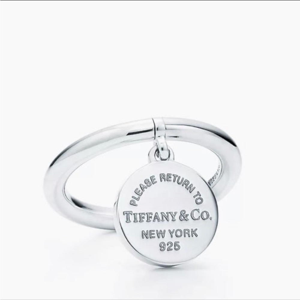 NWT Tiffany & Company Return to Tiffany Circle Charm Ring